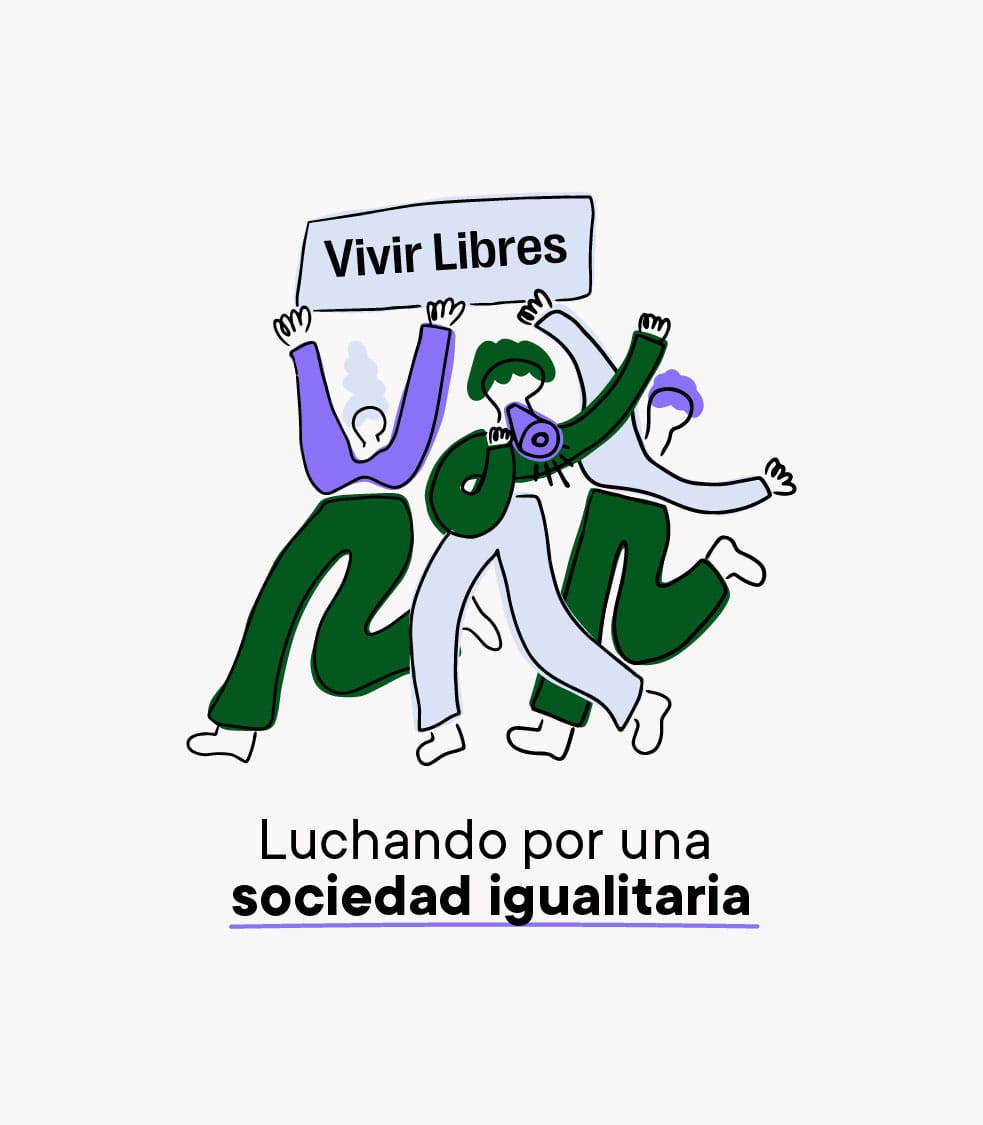 Branding Ilustrado para Vivir Libres